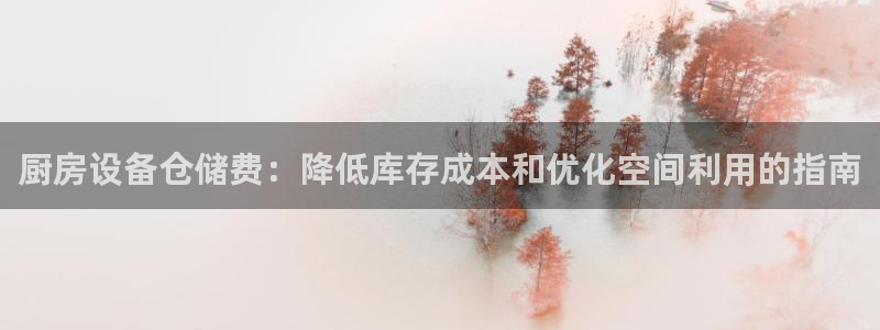 凯时国际app首页：厨房