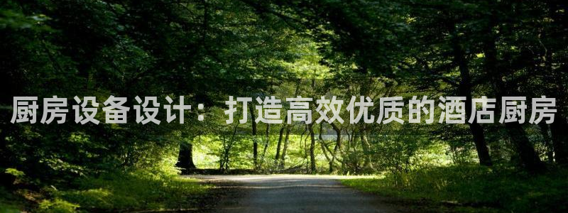 尊龙平台登录：厨房设备设计：打造高效优质的酒店厨房