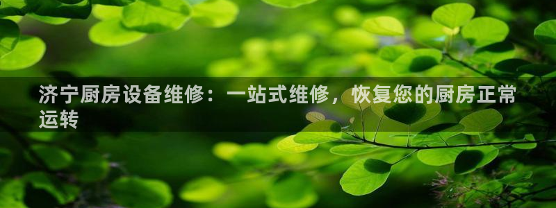 尊龙凯时老板是谁：济宁厨房设备维修：一站式维修，恢复您的厨房