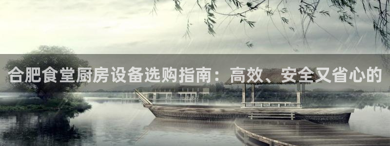 尊龙凯时赞助：合肥食堂厨房设备选购指南：高效、安全又省心的