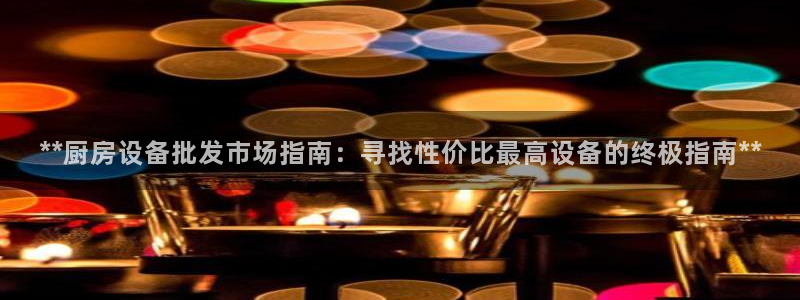 尊龙新版App下载：**厨房设备批发市场指南：寻找性价比最高